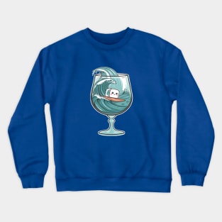 Kawaii Ice surf Crewneck Sweatshirt